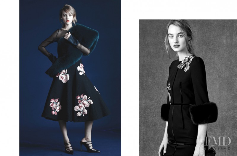 Maartje Verhoef featured in  the Jigott advertisement for Autumn/Winter 2016