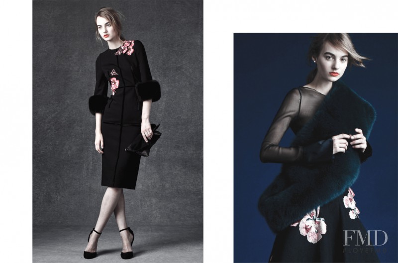 Maartje Verhoef featured in  the Jigott advertisement for Autumn/Winter 2016