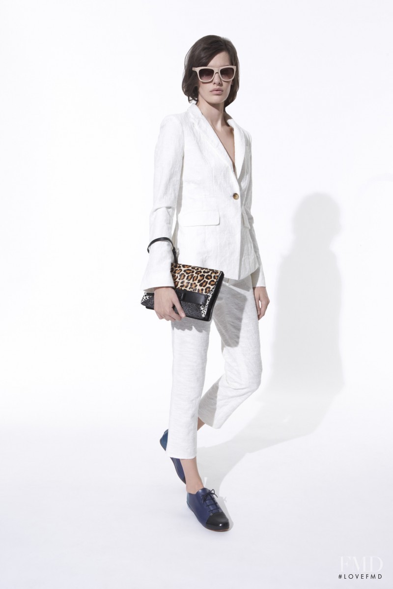 Amanda Murphy featured in  the Derek Lam 10 Crosby lookbook for Pre-Fall 2013