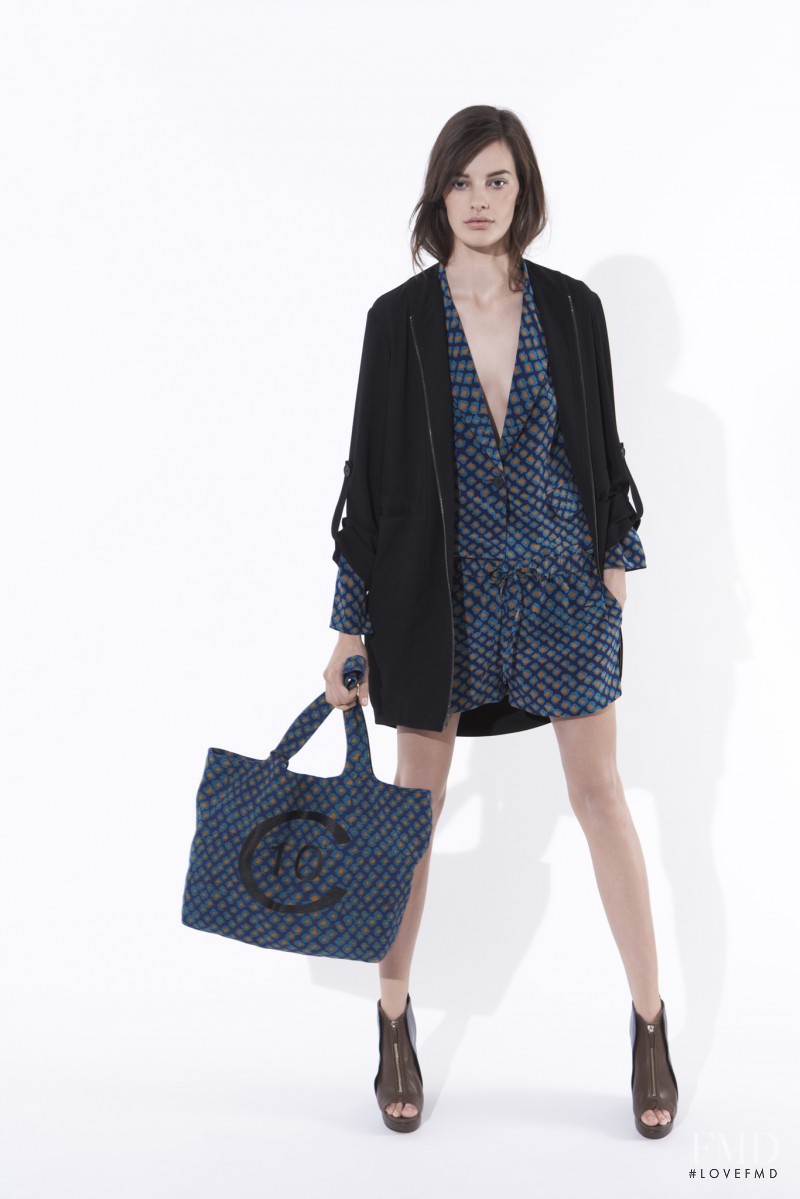 Amanda Murphy featured in  the Derek Lam 10 Crosby lookbook for Pre-Fall 2013