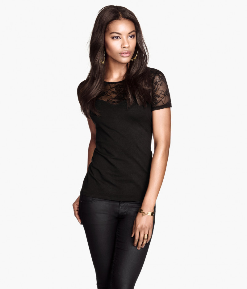 Sharam Diniz featured in  the H&M catalogue for Fall 2014