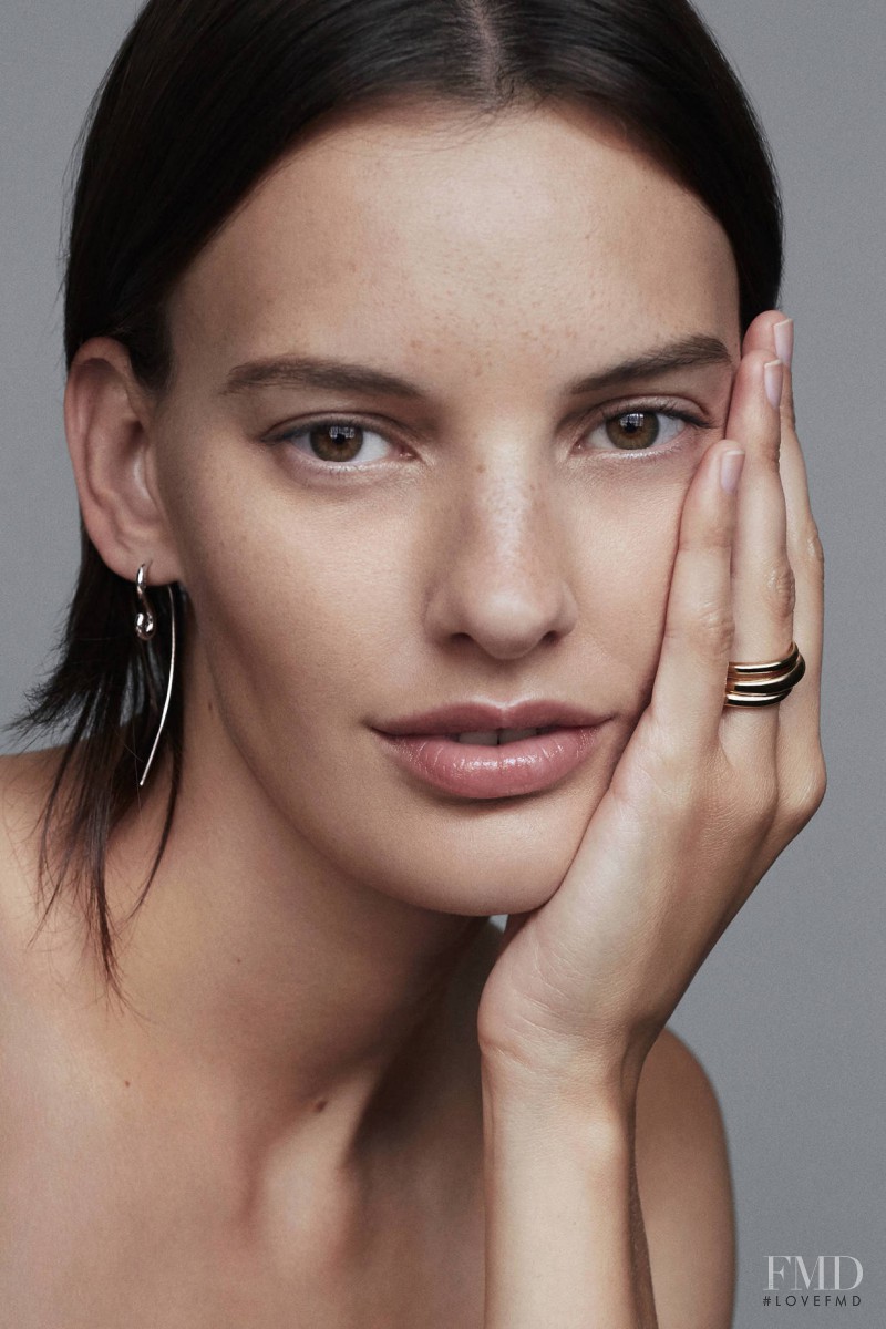Amanda Murphy featured in  the The Line Jewellery advertisement for Autumn/Winter 2015