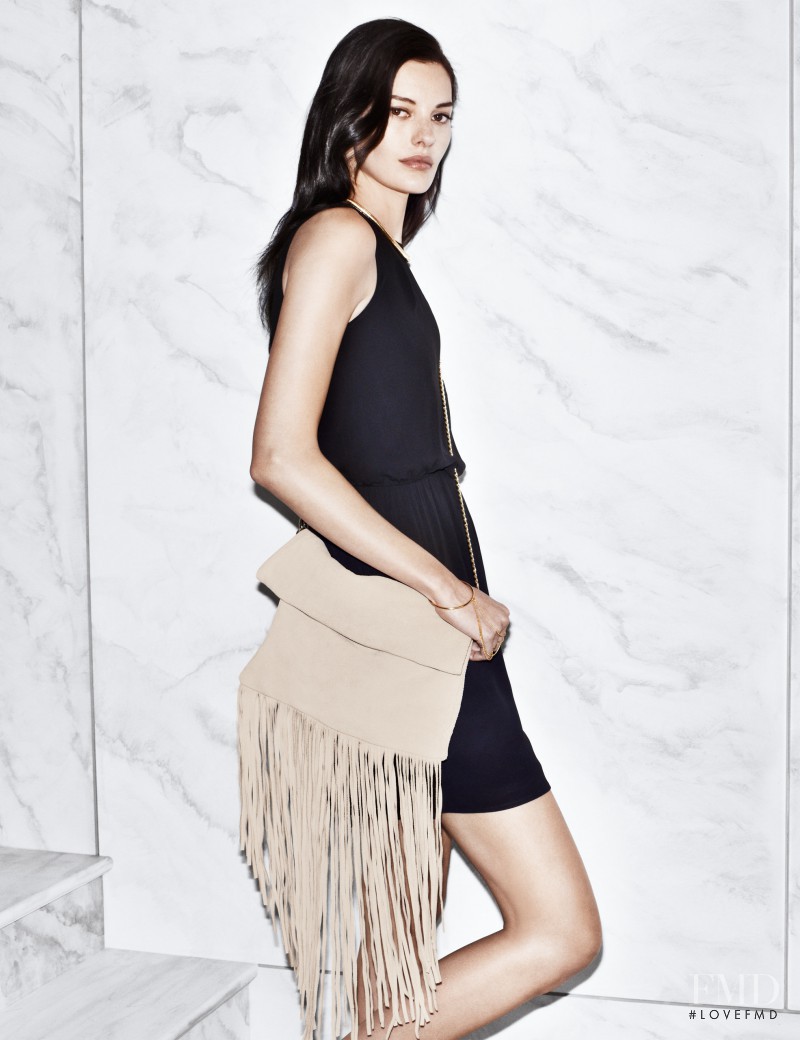 Amanda Murphy featured in  the H&M Premium Quality  lookbook for Spring/Summer 2014