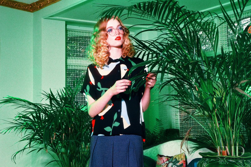 May Bell featured in  the Lazy Oaf lookbook for Winter 2014
