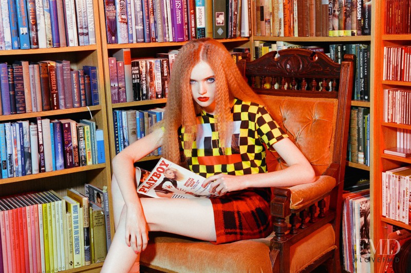 Ruth Bell featured in  the Lazy Oaf lookbook for Winter 2014