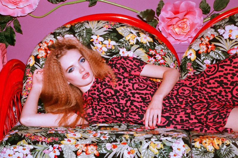 Ruth Bell featured in  the Lazy Oaf lookbook for Winter 2014