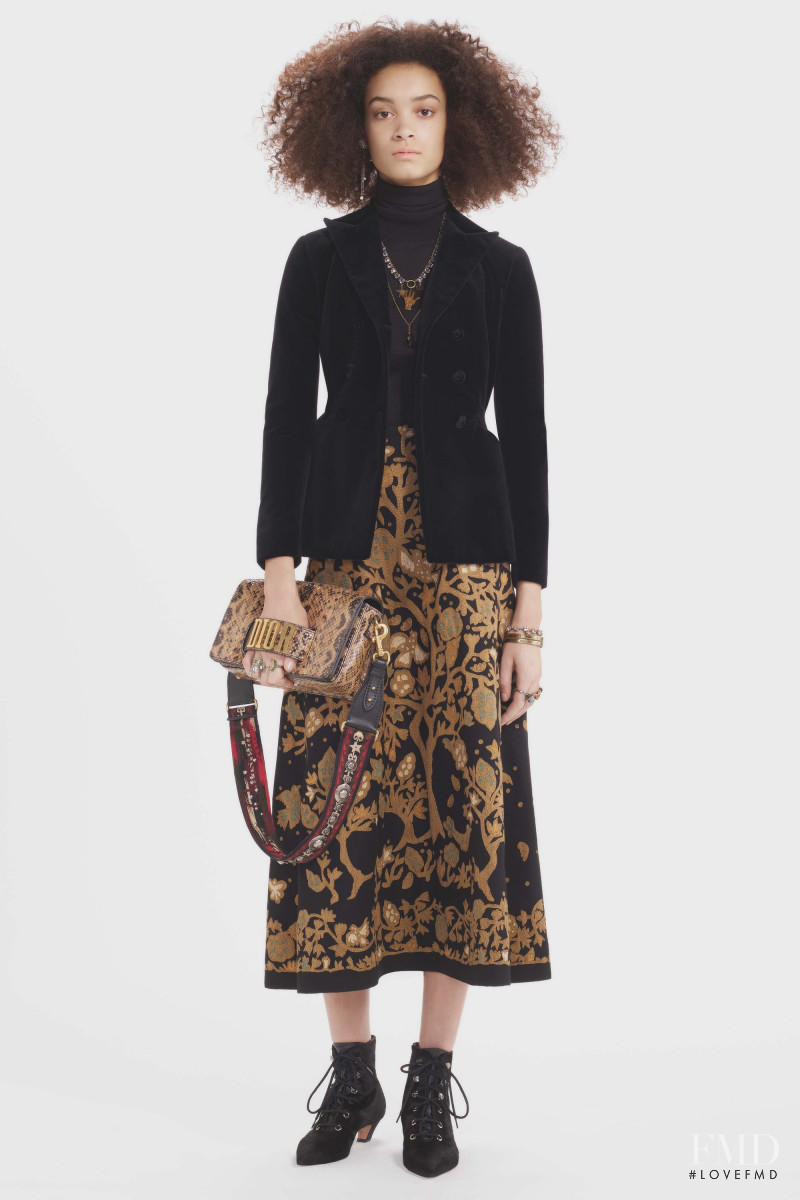 Noemie Abigail featured in  the Christian Dior lookbook for Pre-Fall 2017