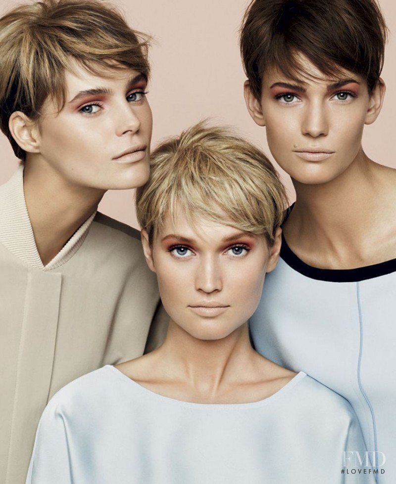 Julia Ivanyuk featured in  the MaxMara Studio advertisement for Spring/Summer 2013