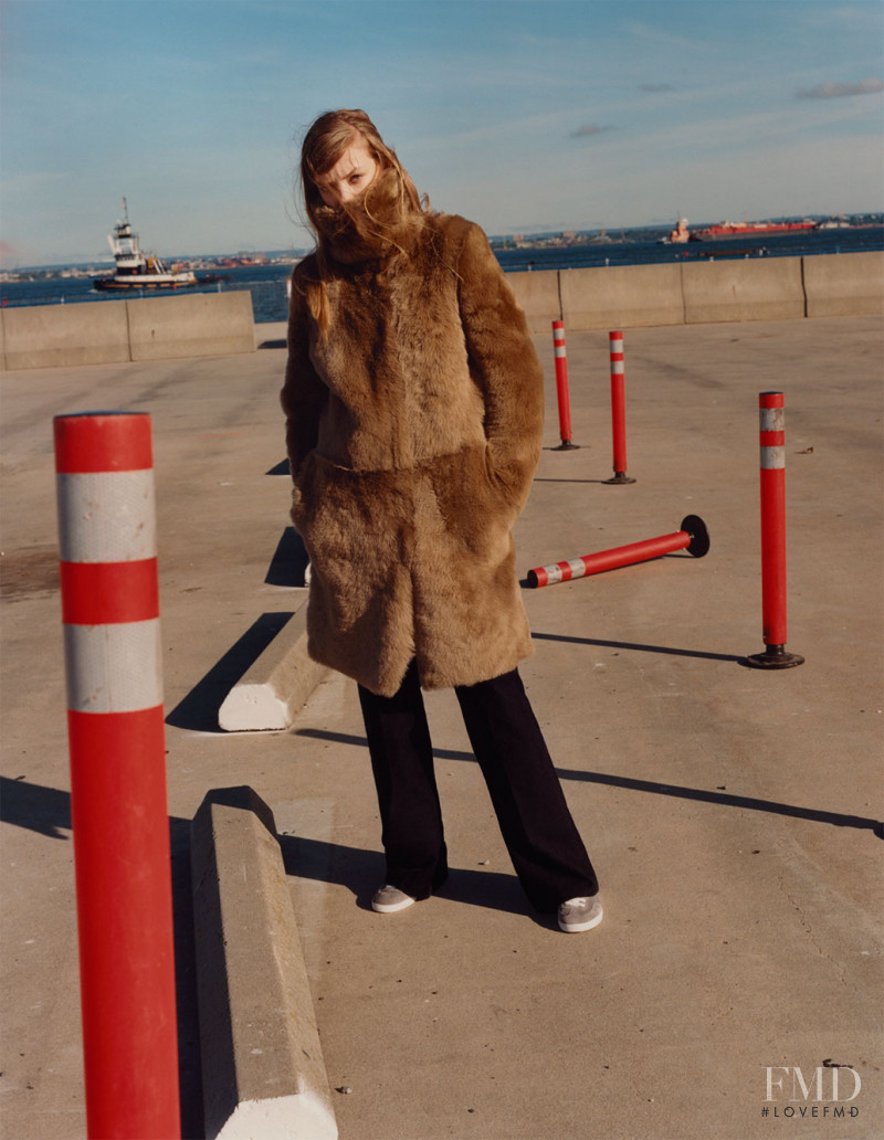 Roos Abels featured in  the Zara The Coat Edit lookbook for Autumn/Winter 2016