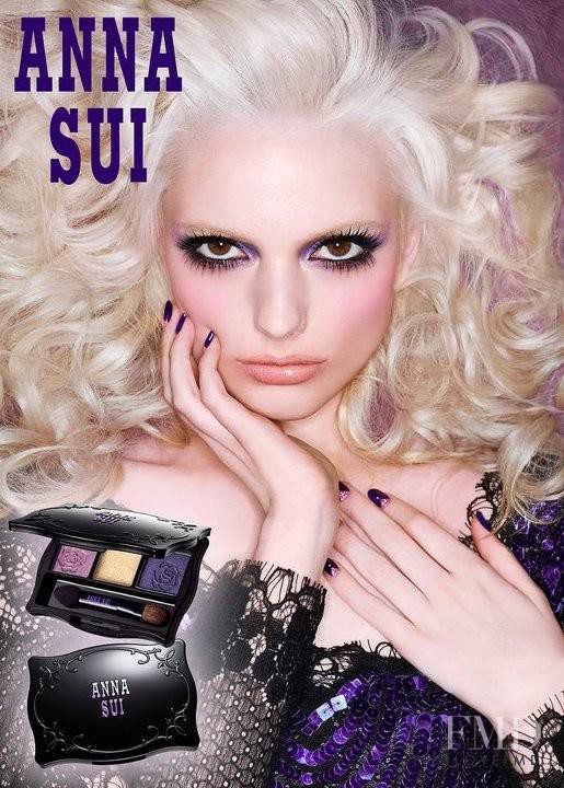 Chrystal Copland featured in  the Anna Sui advertisement for Autumn/Winter 2012