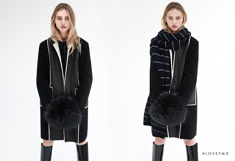 Sasha Pivovarova featured in  the Loudmut advertisement for Autumn/Winter 2014