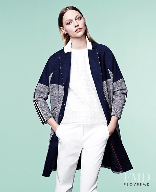 Sasha Pivovarova featured in  the Loudmut advertisement for Spring/Summer 2014