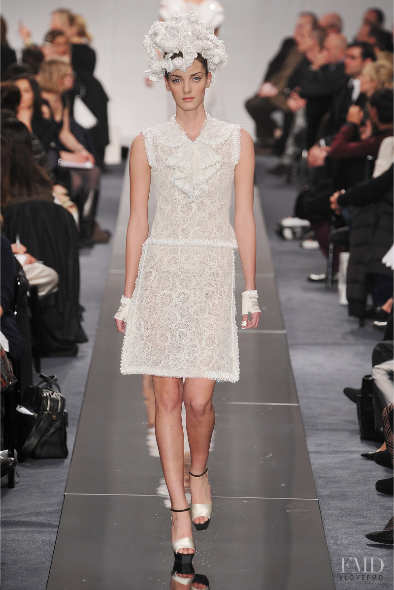 Denisa Dvorakova featured in  the Chanel Haute Couture fashion show for Spring/Summer 2009