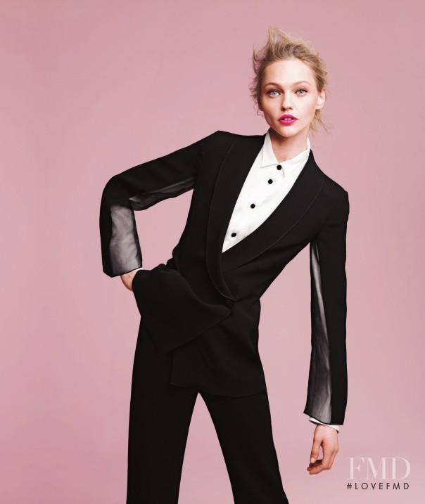 Sasha Pivovarova featured in  the Neiman Marcus advertisement for Spring/Summer 2014