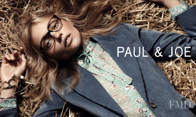 Sasha Pivovarova featured in  the Paul et Joe advertisement for Autumn/Winter 2011