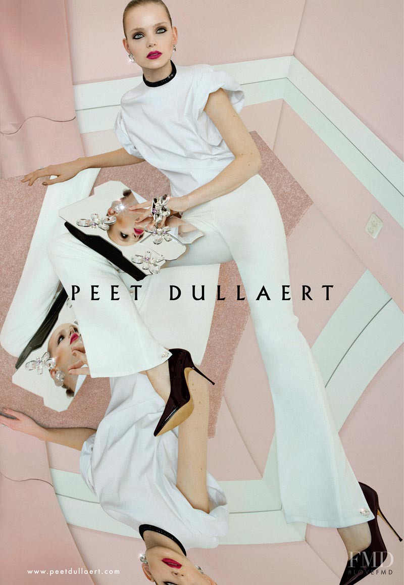 Svea Kloosterhof featured in  the Peet Dullaert advertisement for Spring/Summer 2013