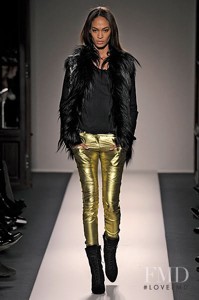 Joan Smalls featured in  the Balmain fashion show for Autumn/Winter 2011