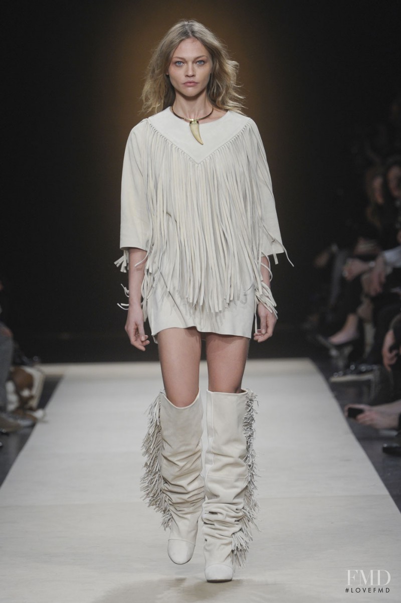 Sasha Pivovarova featured in  the Isabel Marant fashion show for Autumn/Winter 2011