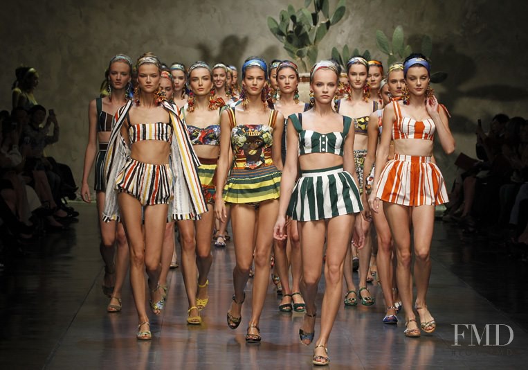 Dolce & Gabbana fashion show for Spring/Summer 2013
