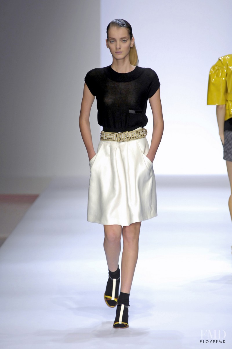 Denisa Dvorakova featured in  the Cacharel fashion show for Spring/Summer 2007