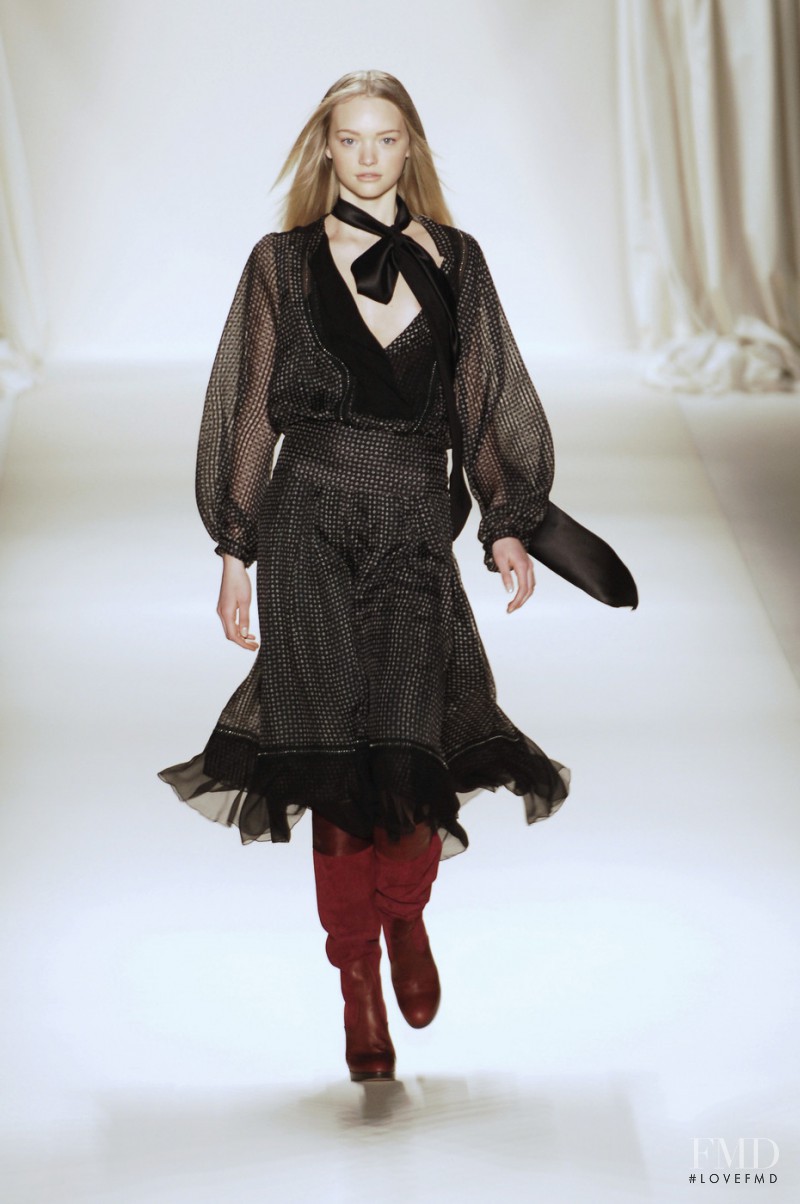 Gemma Ward featured in  the Chloe fashion show for Autumn/Winter 2005