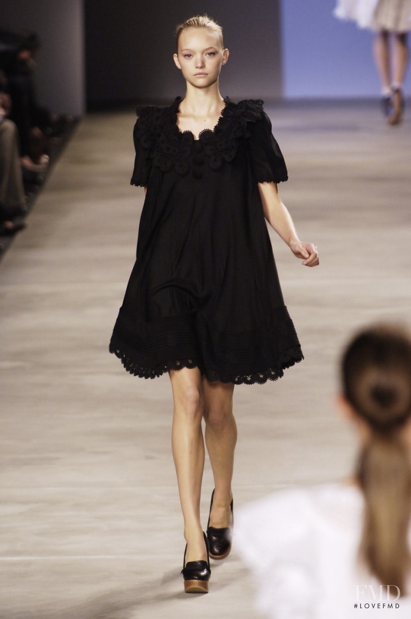 Gemma Ward featured in  the Chloe fashion show for Spring/Summer 2006