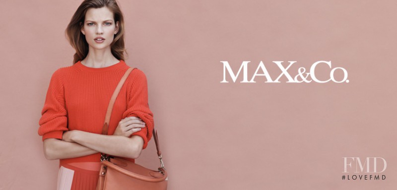 Bette Franke featured in  the Max&Co advertisement for Spring/Summer 2013