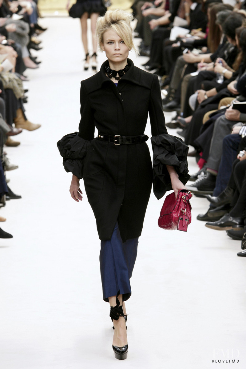 Natasha Poly featured in  the Louis Vuitton fashion show for Autumn/Winter 2009