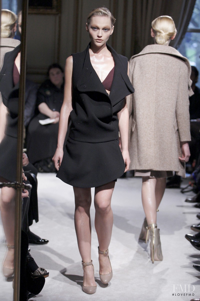 Sasha Pivovarova featured in  the Miu Miu fashion show for Autumn/Winter 2009