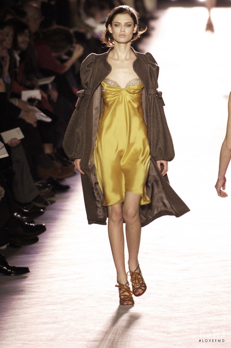 Bianca Balti featured in  the Nina Ricci fashion show for Autumn/Winter 2005