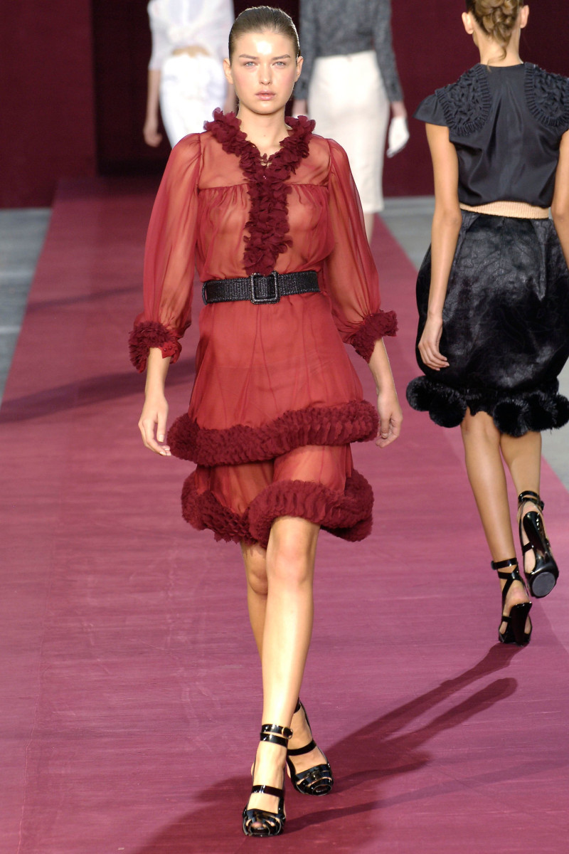 Saint Laurent fashion show for Spring/Summer 2006