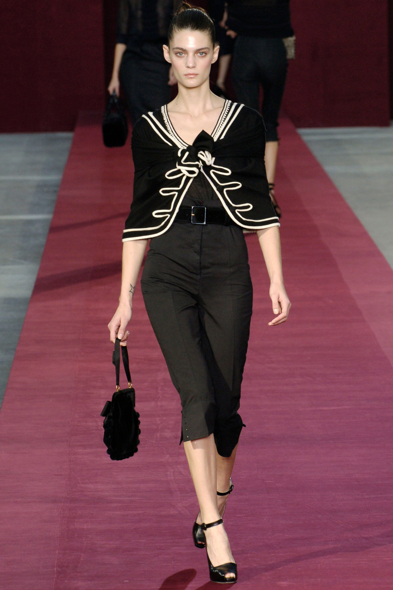 Saint Laurent fashion show for Spring/Summer 2006