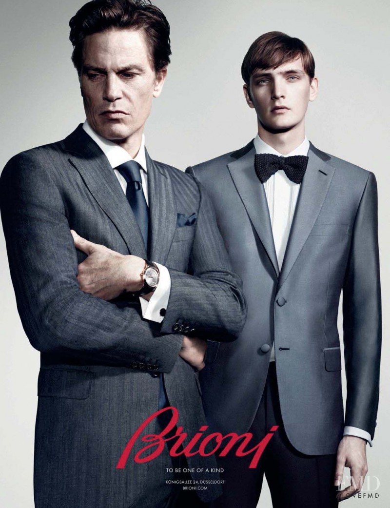 Brioni advertisement for Spring/Summer 2013