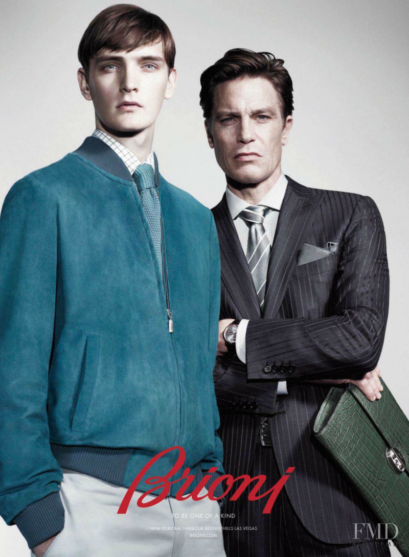 Brioni advertisement for Spring/Summer 2013