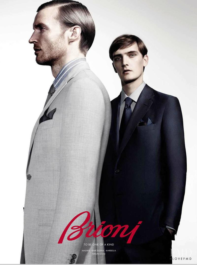 Brioni advertisement for Spring/Summer 2013