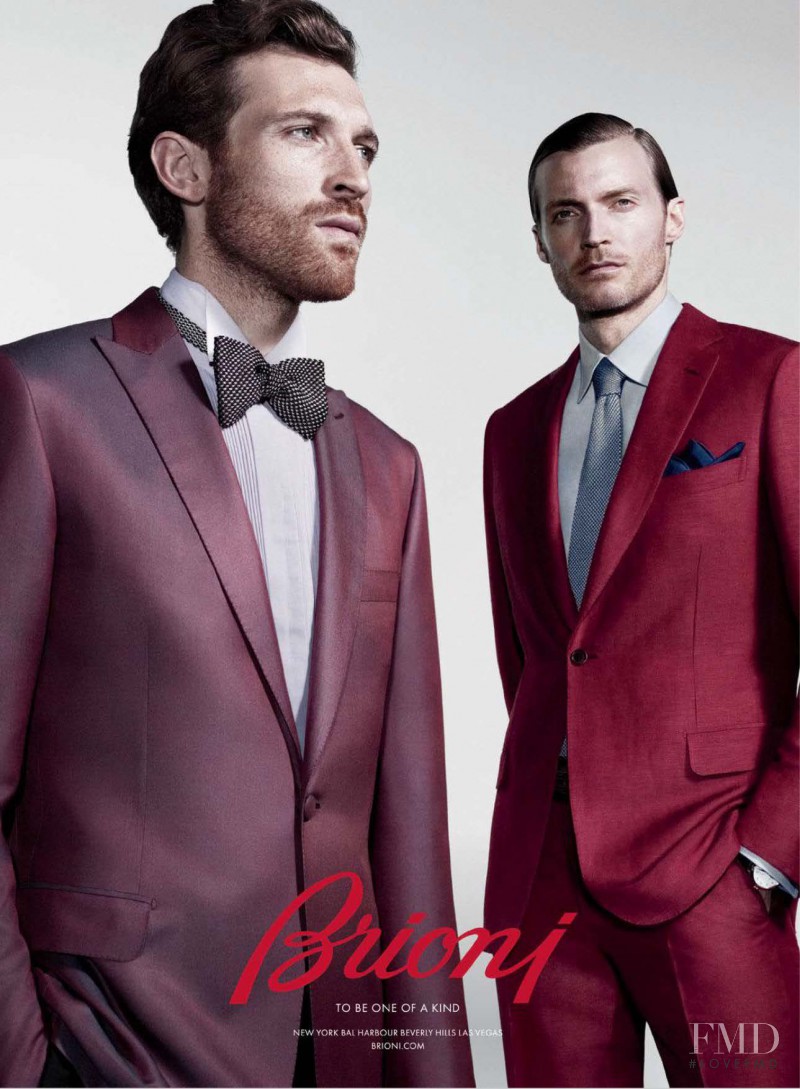 Brioni advertisement for Spring/Summer 2013