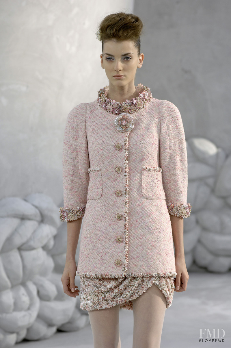 Denisa Dvorakova featured in  the Chanel Haute Couture fashion show for Spring/Summer 2008