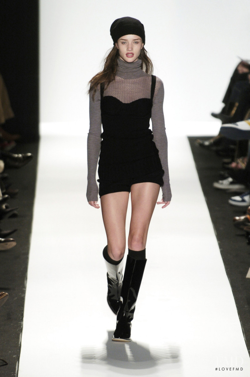 Rosie Huntington-Whiteley featured in  the BCBG By Max Azria fashion show for Autumn/Winter 2006