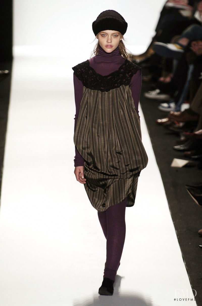 Sasha Pivovarova featured in  the BCBG By Max Azria fashion show for Autumn/Winter 2006