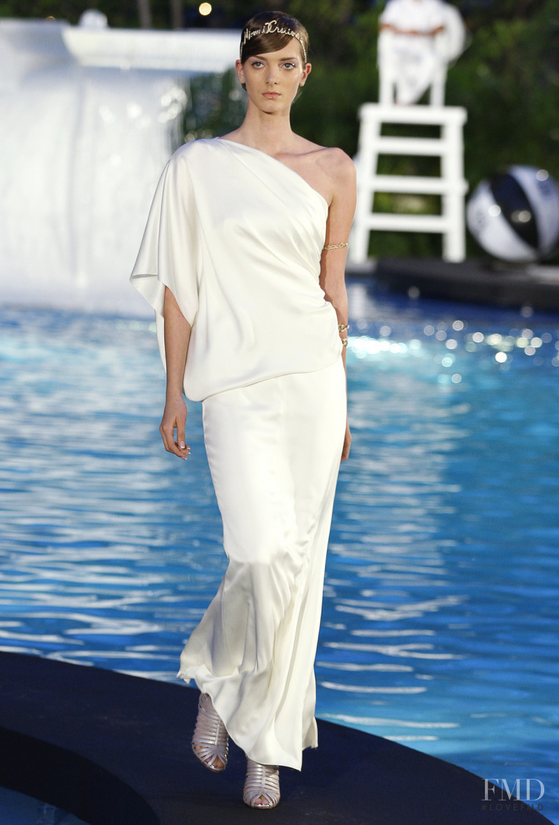 Denisa Dvorakova featured in  the Chanel fashion show for Cruise 2009