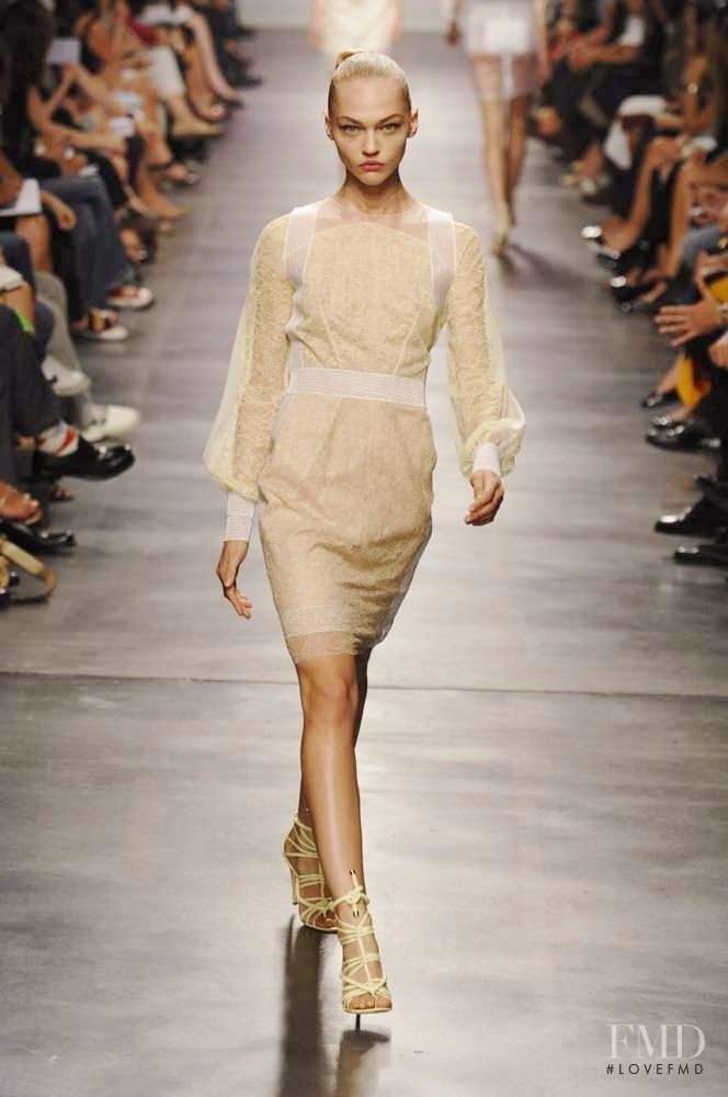 Sasha Pivovarova featured in  the Alessandro Dell\'Acqua fashion show for Spring/Summer 2008