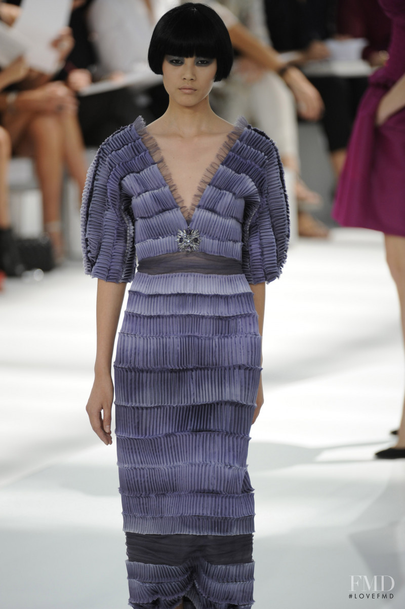 Liu Wen featured in  the Chanel Haute Couture fashion show for Autumn/Winter 2008