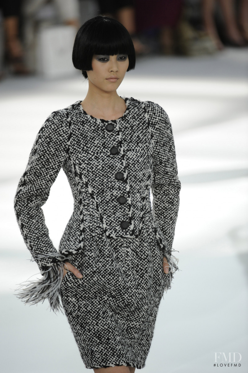 Liu Wen featured in  the Chanel Haute Couture fashion show for Autumn/Winter 2008