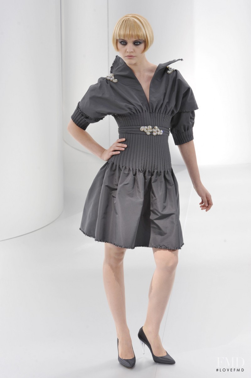 Sasha Pivovarova featured in  the Chanel Haute Couture fashion show for Autumn/Winter 2008