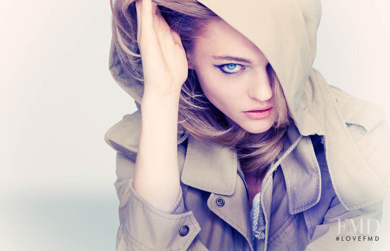 Sasha Pivovarova featured in  the Eryn BriniÃ© lookbook for Spring/Summer 2012