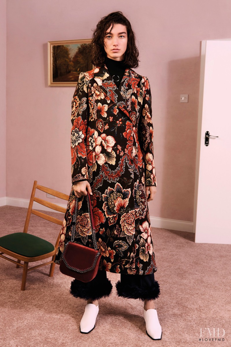 McKenna Hellam featured in  the Stella McCartney lookbook for Pre-Fall 2017