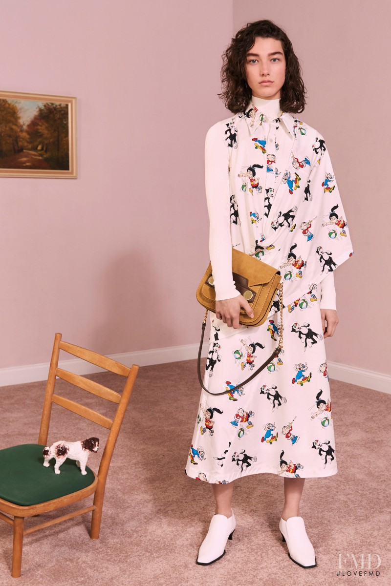 McKenna Hellam featured in  the Stella McCartney lookbook for Pre-Fall 2017