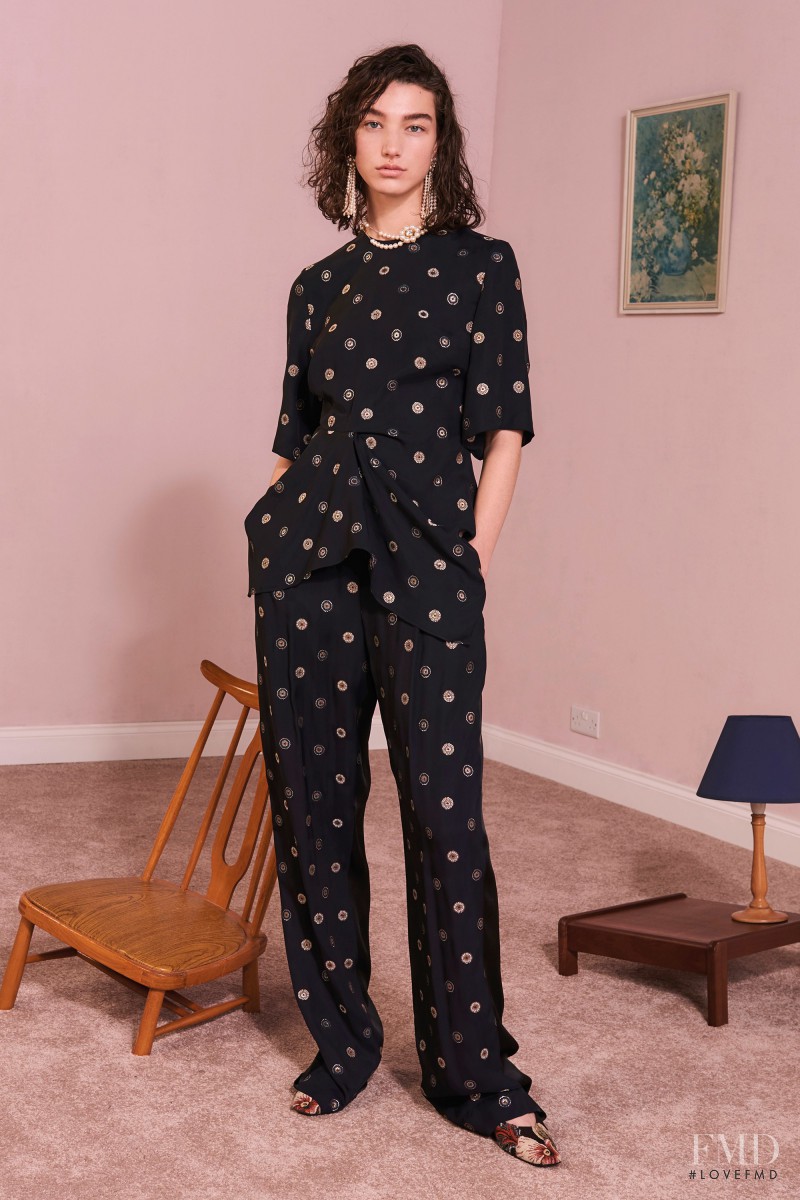 McKenna Hellam featured in  the Stella McCartney lookbook for Pre-Fall 2017