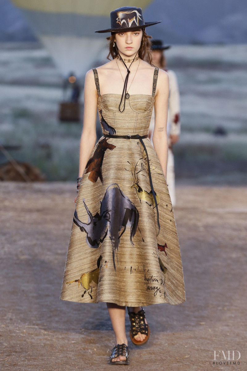 Yuliia Ratner featured in  the Christian Dior fashion show for Resort 2018