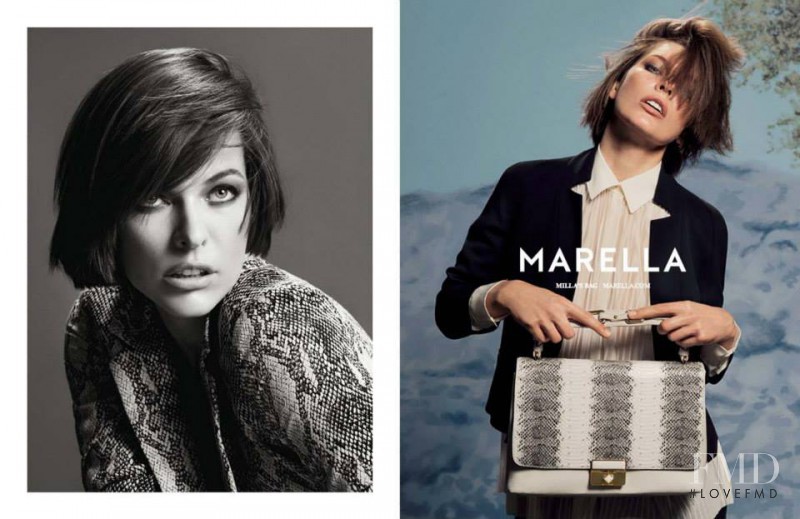 Milla Jovovich featured in  the Marella advertisement for Spring/Summer 2014